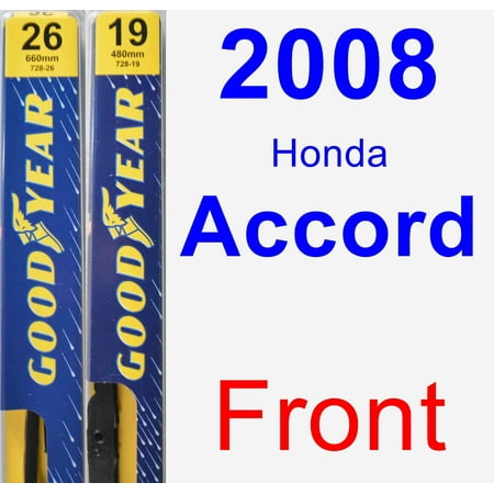 2008 Honda Accord Wiper Blade Set/Kit (Front) (2 Blades) -