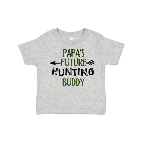 Inktastic Papas Future Hunting Buddy Boys or Girls Toddler T-Shirt