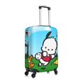 thumbnail image 3 of Cute Anime Cartoon Pochacco Travel Suitcase Protective Cover Trunk Case Washable Elastic Luggage Cover Fits Large Suitcase Protector Baggage With Concealed Zipper Gifts, 3 of 5