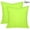 Green, variant on 2 Pack Decorative Throw Pillow Covers 18x18, Square Throw Pillow Cases Solid Color Throw Pillow Protector for Living Room Sofa Yard Office Car Decor (Pillow insert is not included)