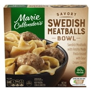 Marie Callender's Swedish Meatballs Bowl, Frozen Meal, 11.5 oz (Frozen)
