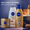 NIVEA Cocoa Butter Body Lotion with Deep Nourishing Serum, 16.9 Fl Oz