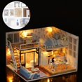 thumbnail image 1 of Bamboohart Teens Wooden Miniatures Dollhouse  2.76‘‘, 1 of 8