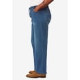 thumbnail image 2 of KingSize Men's Big & Tall 5-Pocket Relaxed Fit Denim Look Sweatpants, 2 of 6