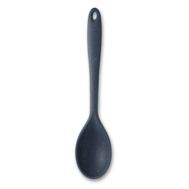 Thyme & Table Silicone Cooking Spoon, Blue Speckled