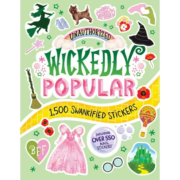 Unauthorized Wickedly Popular: 1,600 Swankified Stickers (Paperback)