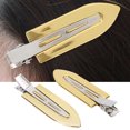 thumbnail image 1 of Hair Clip Electroplating Hairpin Hairdressing Electroplating Hair Styling Accessory For Daily Makeup Styling Clips Gold,Pink,Silver, 1 of 8