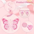 thumbnail image 3 of Breast Cancer Awareness Decorations Pink Ribbon Pennant Banners Wall Hanging Hope Butterfly Bird Swirls Set for Breast Cancer Awareness Party Fundraising Charity Event Accessories, 3 of 6