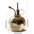 thumbnail image 4 of Tssuoun UK 300ml Vintage Brass Watering Plant Water Mister Spray Indoor Garden, 4 of 9
