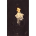 thumbnail image 3 of Kenyon Cox 16x24 Black Modern Framed Museum Art Print Titled - A Lady in Black (1880), 3 of 5
