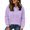 Light Purple #55, variant on Oversized Hoodies for Women Fall Mock Neck Long Sleeve Casual Comfort Sweatshirts Winter y2k 2026 Cute Sweatshirt L
