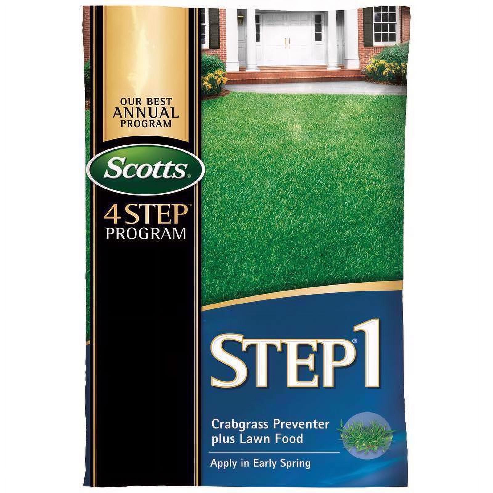 1-pack Scotts 4-Step Program Lawn Fertilizer Step 3 With 2% Iron - Synthetic - 1 Pack — Outdoor & Indoor Plant Use, Easy Application