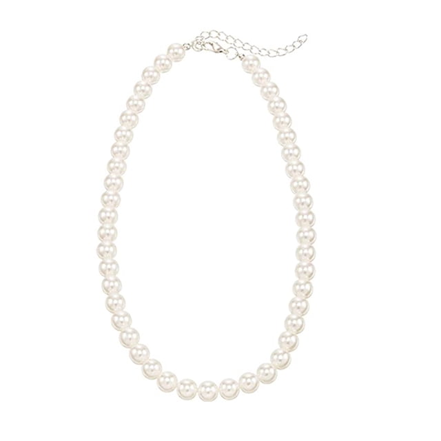 ZLight Collier de Perles Simulation Accessoire de Mode Habillage Décoration Bijoux Accessoires Suspendus Décor Colliers de Mode Type 1 1Ensemble
