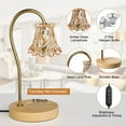 thumbnail image 3 of AsFrost Candle Warmer Lamp, Dimmable Lantern with Timer, Wax Melt for Scented Candle, Compatible with Small & Large Jar, with 2 Light Bulbs, 3 of 8