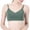 Dark Green, variant on WDDDD Women's V Neck Sports Bra Thin Straps Padded Yoga Basic Wireless Camisole Dark Green S