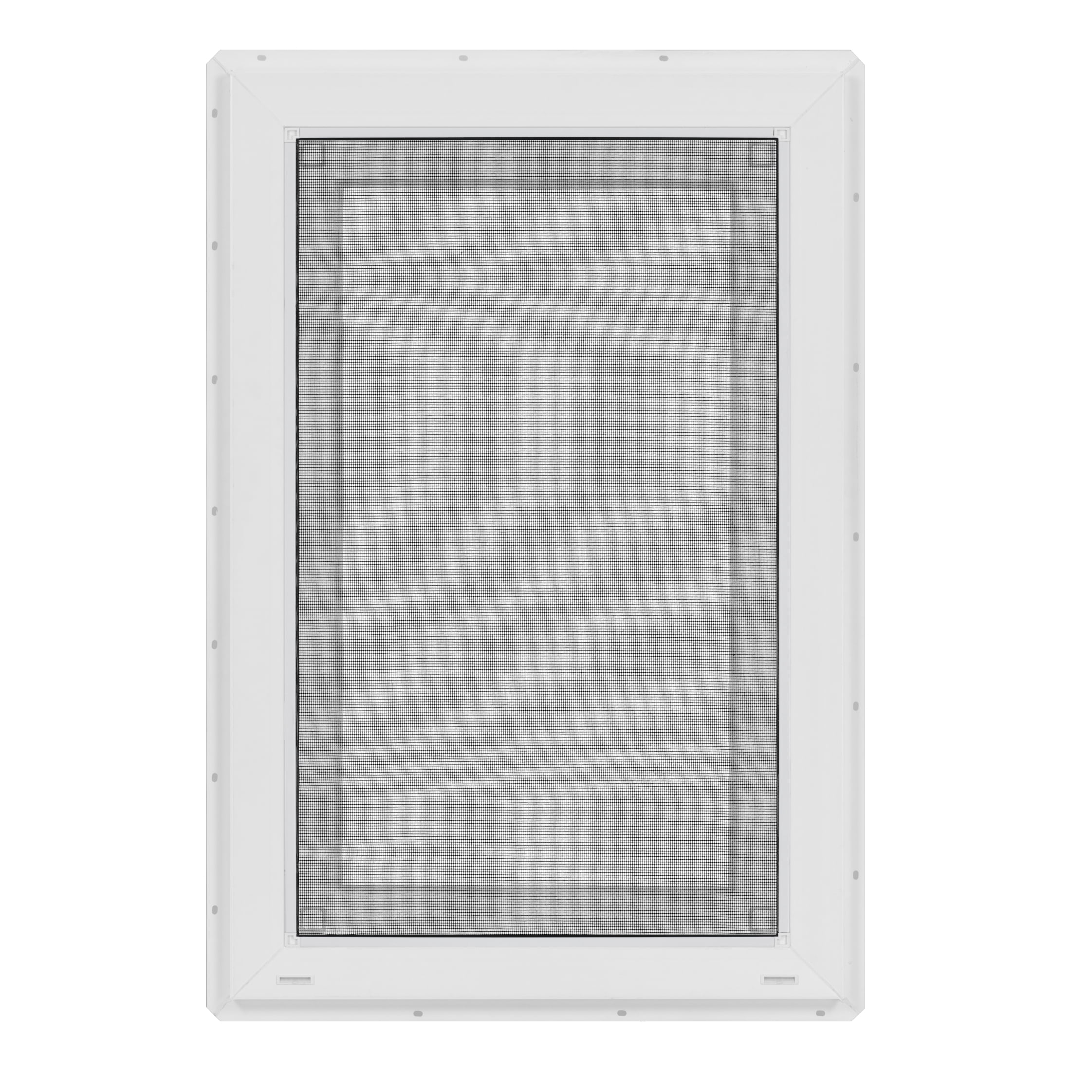 24 in. x 36 in. White Vinyl Double-Pane LowE3 Insulated Tilt & Turn European Window