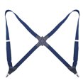 thumbnail image 2 of cpengpj Unisex Adjustable Suspenders 2.5cm Elastic Clip-on Belt, Polyester Y-Back Braces for Men and Women, Fashion Casual Solid Color Suspenders for Daily Wear, Party, Role Play, 2 of 9