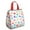 Colorful Dog Paw, variant on Colorful Funny Dachshund Insulated Lunch Bag for Women & Adults,Large Portable Soft Cooler Lunch Bag,Thermal Food Storage Tote with Pearl Cotton,8.66L,8.75x5.75x9.5 Inch