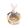 thumbnail image 3 of Cesta De Almacenamiento De Conejito De Pascua En Miniatura, Cesta De Animales Para Dormitorio Y Sala De Estar, 3 of 8