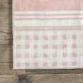 thumbnail image 3 of nuLOOM Peaceful SpinClean Night Machine Washable Kids Area Rug, 4' x 6', Peaceful Pink, 3 of 6