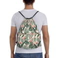 thumbnail image 2 of Easygdp Palm Trees and Tropical Drawstring Backpack, Beach Sackpack, Travel Sackpack Lightweight for Sports, Gym, Travel, Swimming - Small, 2 of 9