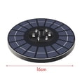thumbnail image 5 of BSV-SP046L Solar Fountain Pump Water Pump Floating Fountain Battery Light, 5 of 5