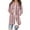 zb-Pink, variant on Plus Size Womens Plaid Cardigan Coat Lightweight Open Front Long Sleeve Cardigans Casual Trendy Drape Fall Duster