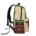 thumbnail image 3 of Fotbe Christmas Vintage Red Truck Pattern Casual Backpack for School, Travel, and Outdoor Activities - Durable, Lightweight, and Comfortable, 3 of 5