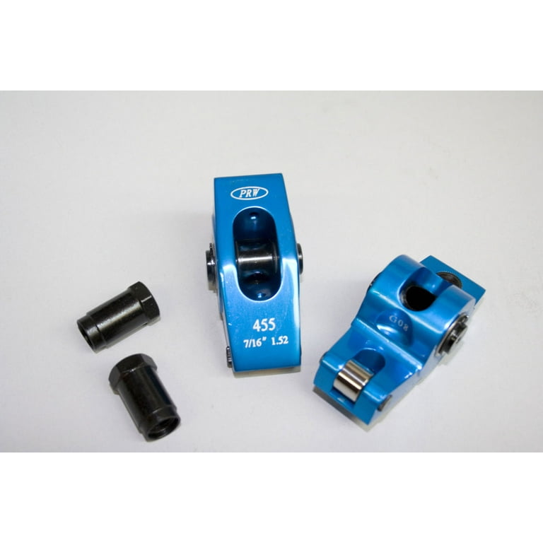 PRW SBC Roller Rocker Arms - 1.5 Ratio 7/16 Stud PRW SBC Roller Rocker Arms - 1.5 Ratio 7/16 Stud