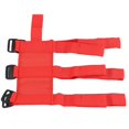thumbnail image 1 of Auto Car Fire Extinguisher Fixing Holder Belt Adjustable Strap Fits for Jeep Wrangler TJ YJ JK CJRed, 1 of 4