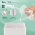 thumbnail image 3 of YYAo Dehumidifier,Portable Dehumidifier,Moisture Removal Machine,4L Ultrasonic Humidifier with Essential Oil Diffuser and 2 Mist Levels-White, 3 of 10