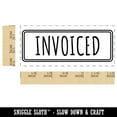 thumbnail image 2 of Invoiced Double Line Border Billed Self-Inking Rubber Stamp Ink Stamper for Business Office - Red Ink - Small 1-1/2 Inch, 2 of 7