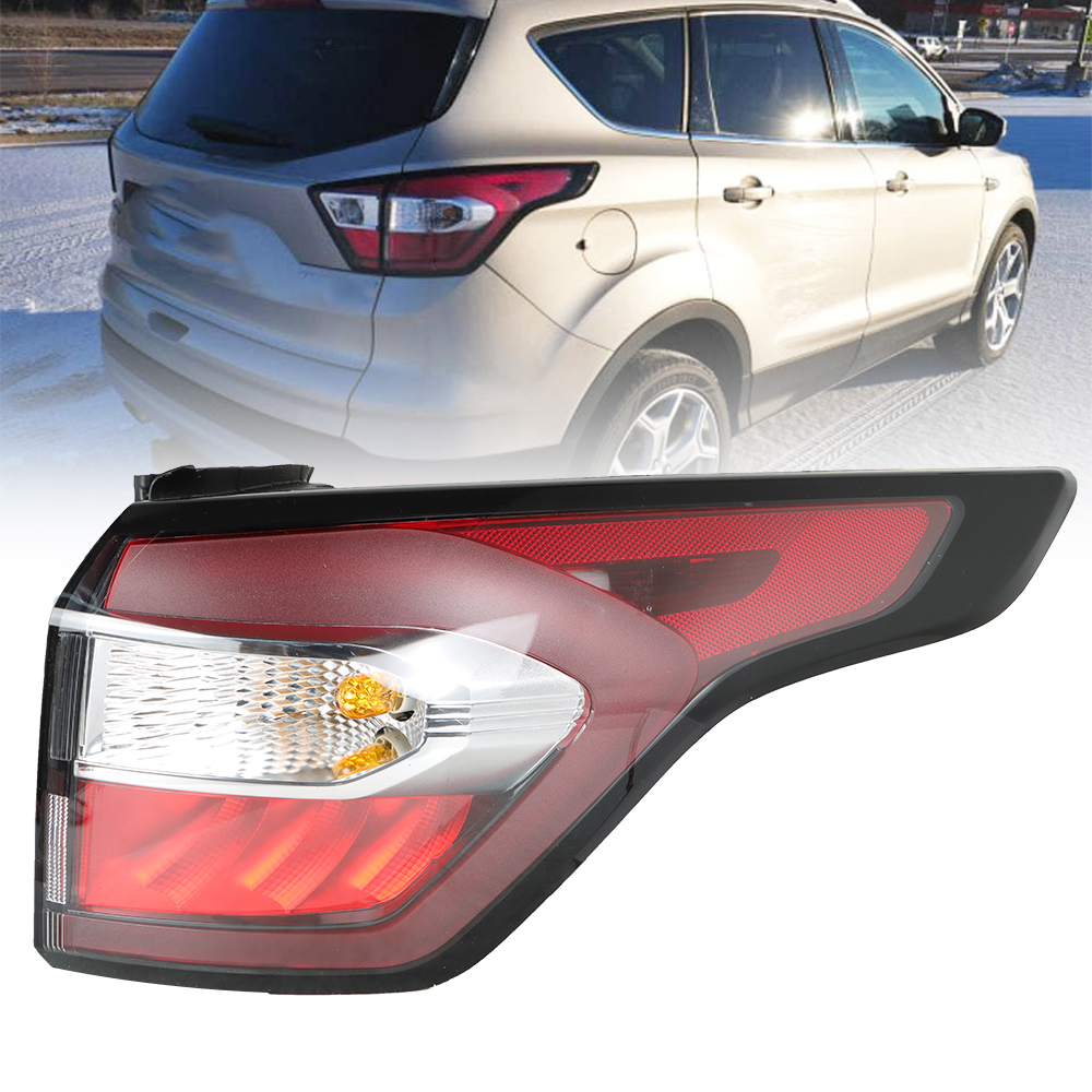 LABLT Passenger Side Tail Light for 2017-2019 Ford Escape Kuga Rear Tail Light Brake Lamp Assembly RH Right Side GJ5Z-13404-C