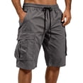 thumbnail image 2 of Trgacdwlo Men's Cargo Shorts Lightweight Mens Shorts Athletic Sports Running Quick Dry Elastic Waist Mens Shorts Casual with Pocket, 2 of 9