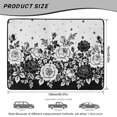 thumbnail image 7 of FOR U DESIGNS Floral Print Trunk Mat Anti-Slip All Weather Cargo Liner Durable Rear Trunk Protection Universal Car Accessories for SUV Van Sedan, 7 of 7