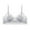 #111-Gray, variant on Women's Thin Semi-Transparent No Steel Ring Gathered Breathable Bra - Daily Lingerie