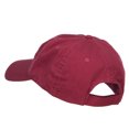 thumbnail image 3 of United Kingdom GBR Flag Embroidered Low Profile Cap - Wine OSFM, 3 of 5