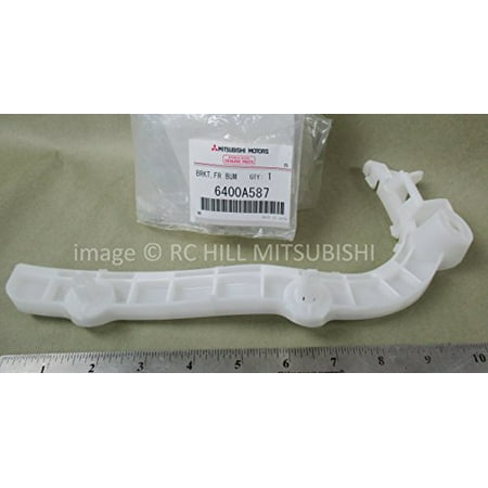 Driver Side Front Bumper Bracket 6400A587 GENUINE MITSUBISHI OEM FACTORY ORIGINAL FULL SIZE OUTLANDER LEFT BRACKET FRONT DRIVER BUMPER SIDE PLEASE SEND VIN# TO VERIFY ITEM APPLIES TO YOUR VEHICLE ()