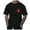 Black_002, variant on Ediodpoh Men's Summer Fashion Canada National Day Partial Printed T Shirt Mens Tops Red_002 L