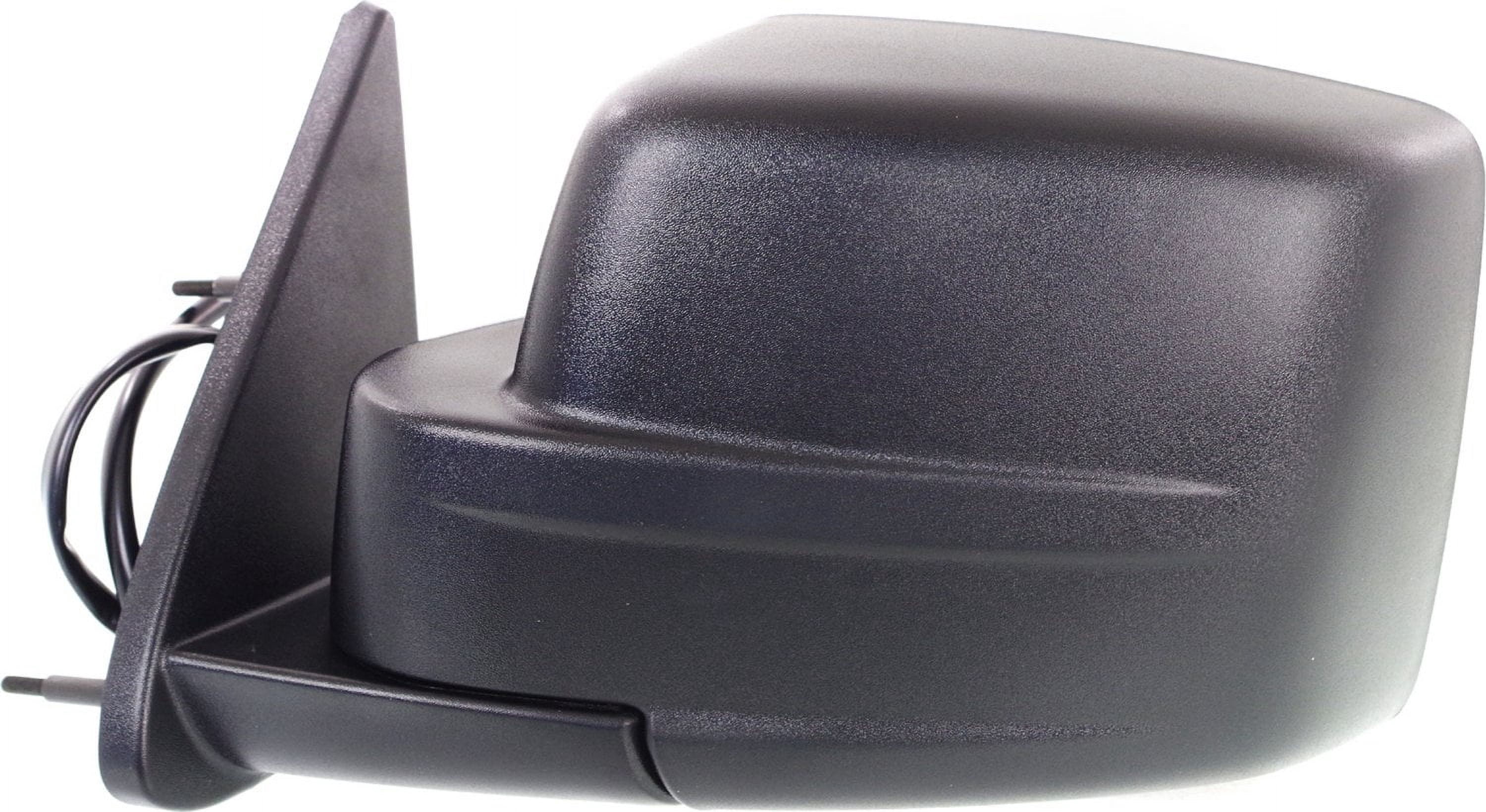 Mirror Compatible With 2007-2011 Dodge Nitro Left Driver Side Heated Textured Black Kool-Vue