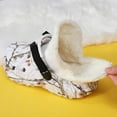 thumbnail image 5 of Unisex Garden Clogs House Slippers Fur Lined Winter Breathable Walking Garden Shoes Warm Non-Slip Mule Footwear, 5 of 14