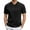 Black, variant on MIXUE Summer Shirts For Men Solid Color Round Neck Short Sleeve Loose Casual Tops Pullover T Shirts Daily-Wear,Black,XXL
