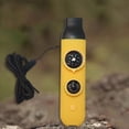 thumbnail image 6 of Emergency Whistle Survival Tool Compass Compact Size Portable Plastic for Camping Kayaking Climbing, 6 of 8