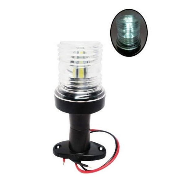 Pactrade Marine Boat Pontoon All Around LED Fixed Mount Navigation Light 12 VDC
