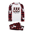 thumbnail image 3 of Odeerbi Christmas Pajamas for Family Holiday Long Sleeve Family Christmas Pajamas Matching Sets Dad Printed Parent Child Loungewear Set Two-Piece Sleepwear Xmas PJs Set Camouflage, 3 of 7