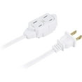 thumbnail image 4 of GE 3-Outlet Polarized Indoor Extension Cord with Twist-to-Close Outlet Covers, 6 Ft., White, 51937, JASHEP51937, 4 of 12