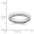 thumbnail image 5 of Solid 925 Sterling Silver Stackable Ring Eternity Band Size 7, 5 of 6