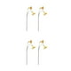 thumbnail image 2 of Flores artificiales Toystoory 2 piezas Naranja 2Conjunto, 2 of 6
