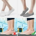 thumbnail image 5 of TIFOR 12PCS No Show Socks Women, Invisible Liner Non Slip Socks 12 Pairs Low Cut Ankle Socks with Anti-Skid Grips for Loafers, 5 of 5