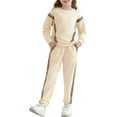 thumbnail image 3 of SANMIO Toddler Girl Clothes 2 Piece Outfits Fashion Sweatshirts+Sweatpants Long Sleeve Tracksuit Clothing Set Size 3-8Y, 3 of 8